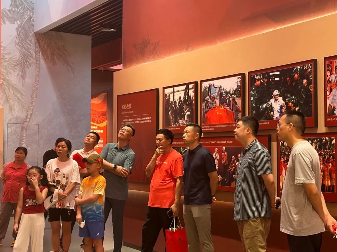 我司南方总部党支部赴琼海周士第将军纪念馆和红色娘子军纪念园开展七月党员主题教育活动